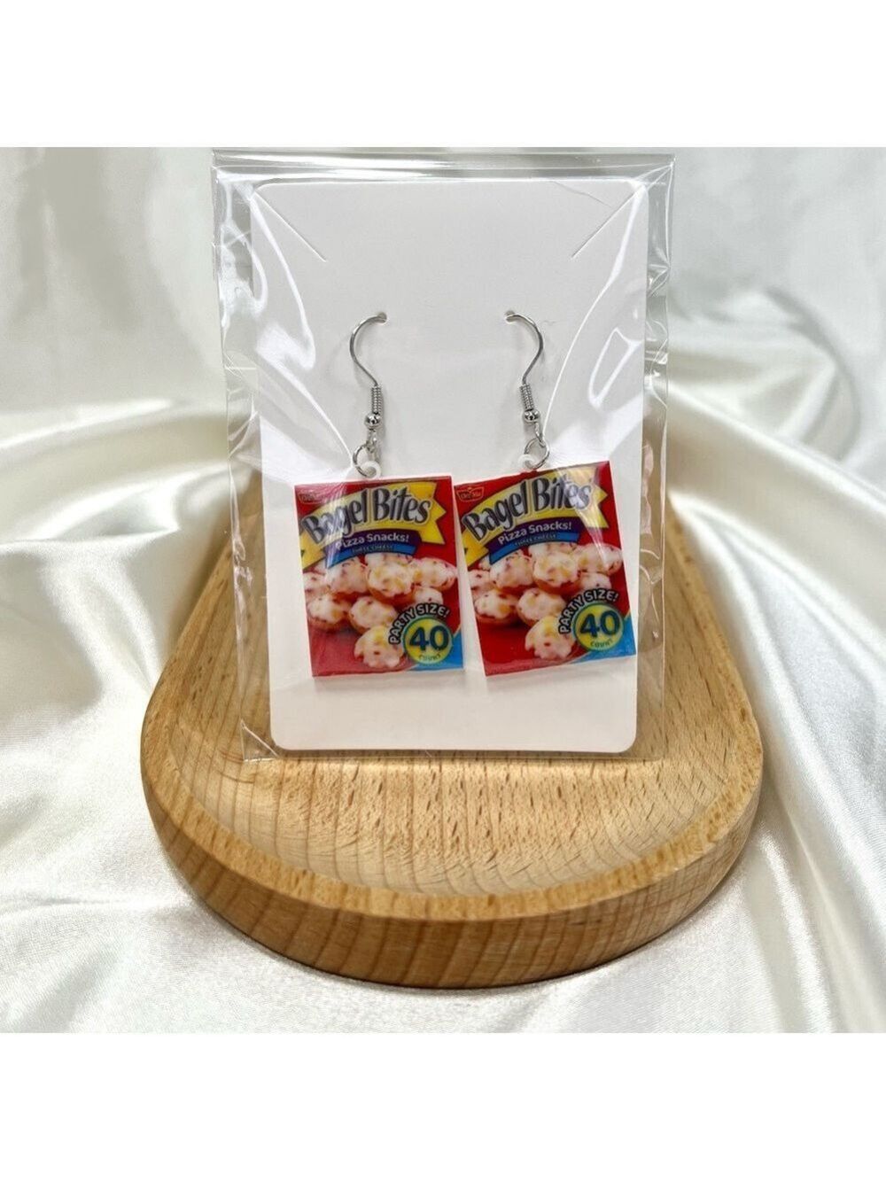 Bagel Bites Earring